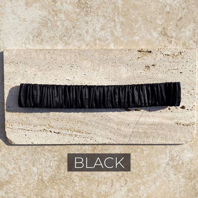 Bandeau de sport en soie de 2 cm