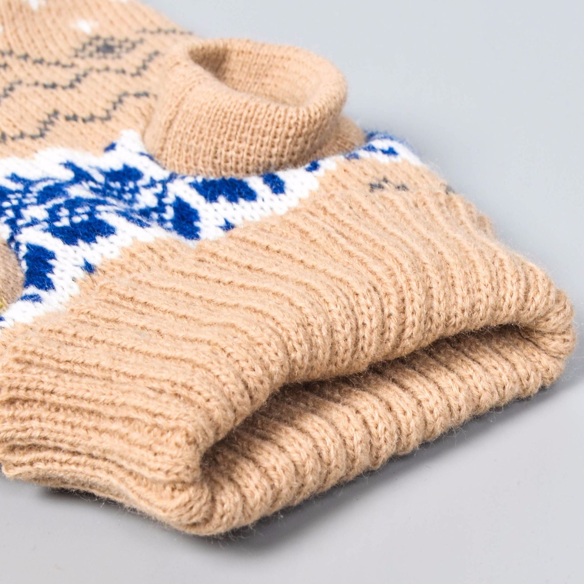 Pull Minimaliste Imprimé Chien Mignon