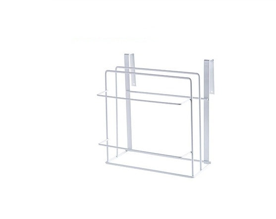 Kitchen cabinet hanging type vegetable board nail free rack