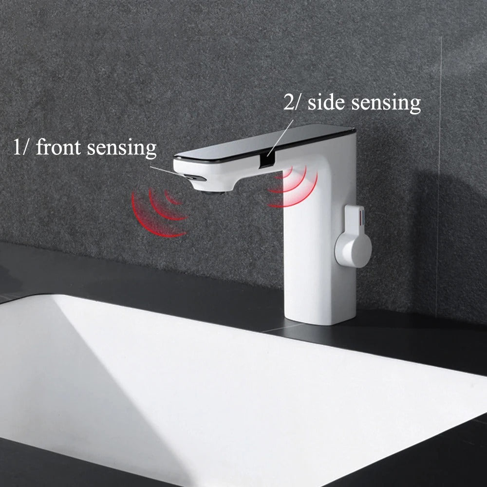 Robinet de lavabo intelligent à double induction