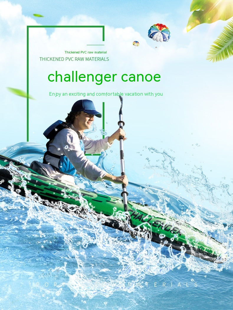 Kayak gonflable créatif pour deux personnes