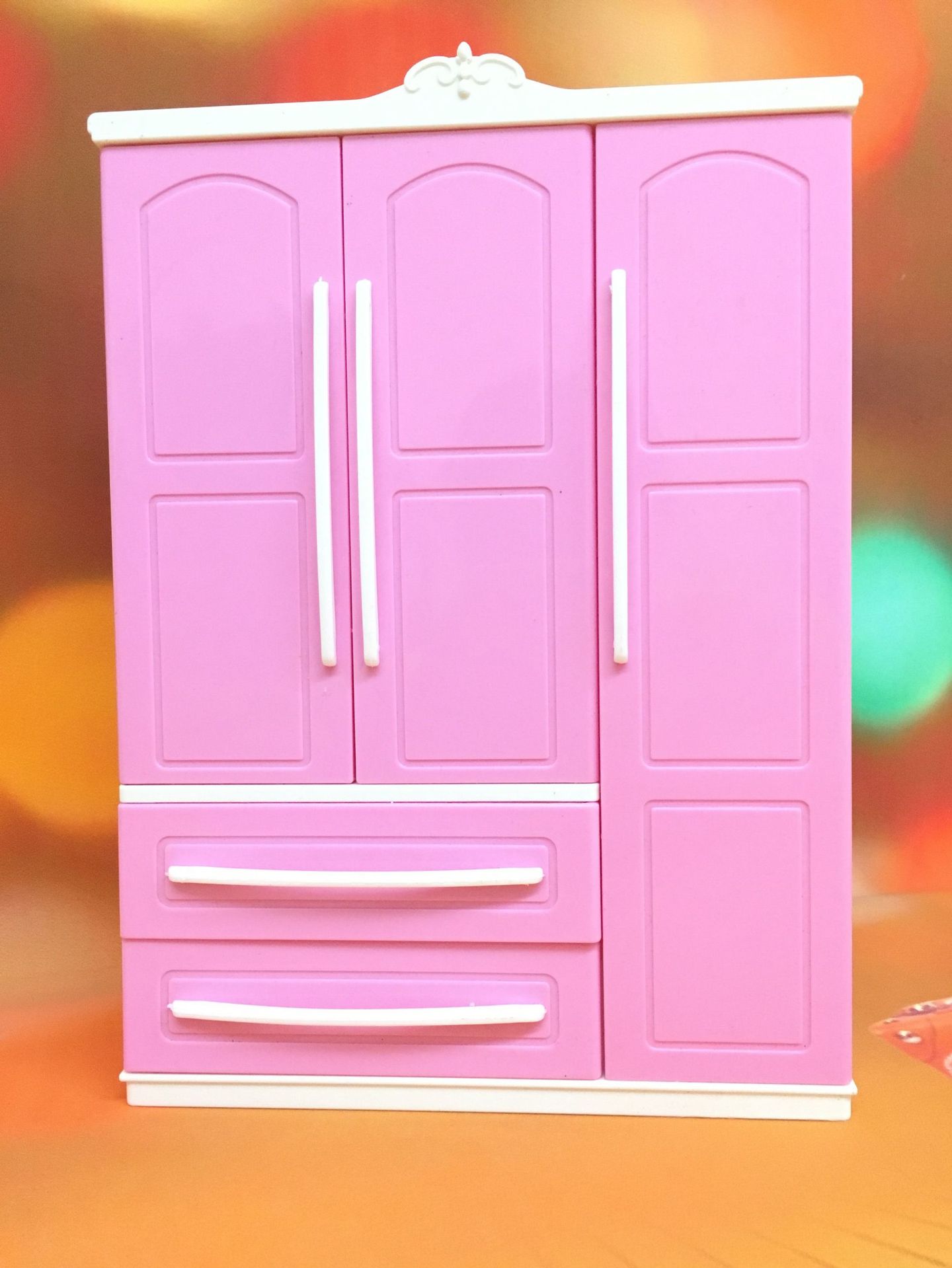 ABS Material Wardrobe, Doll Play House Wardrobe, Doll Wardrobe,