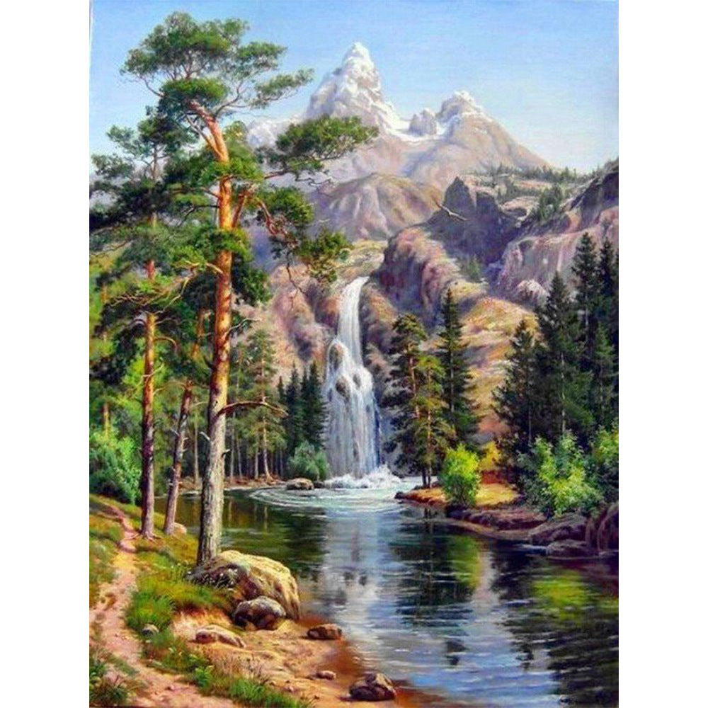 Cross stitch decorative painting