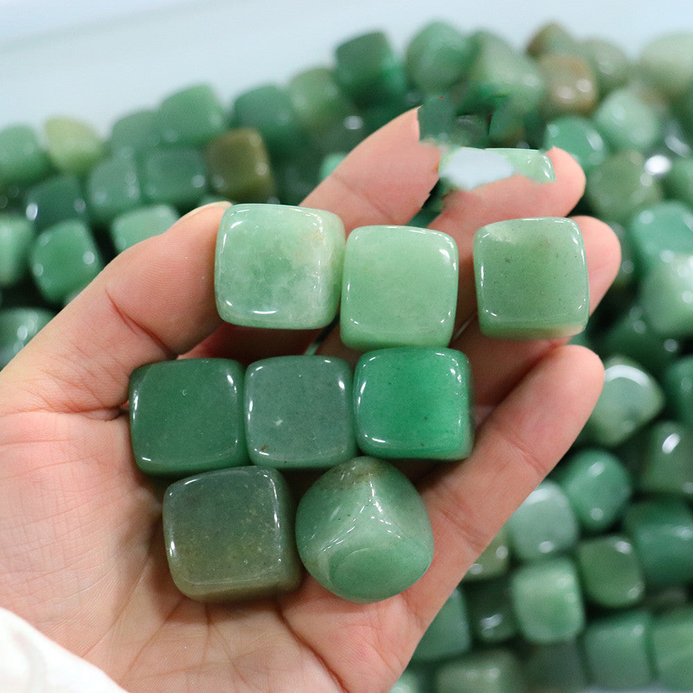 Natural Crystal Cube Gem Crushed Stone Powder Crystal