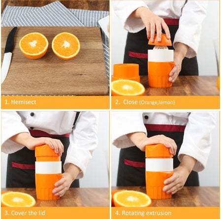 Presse-agrumes manuel portable de haute qualité pour citrons et oranges