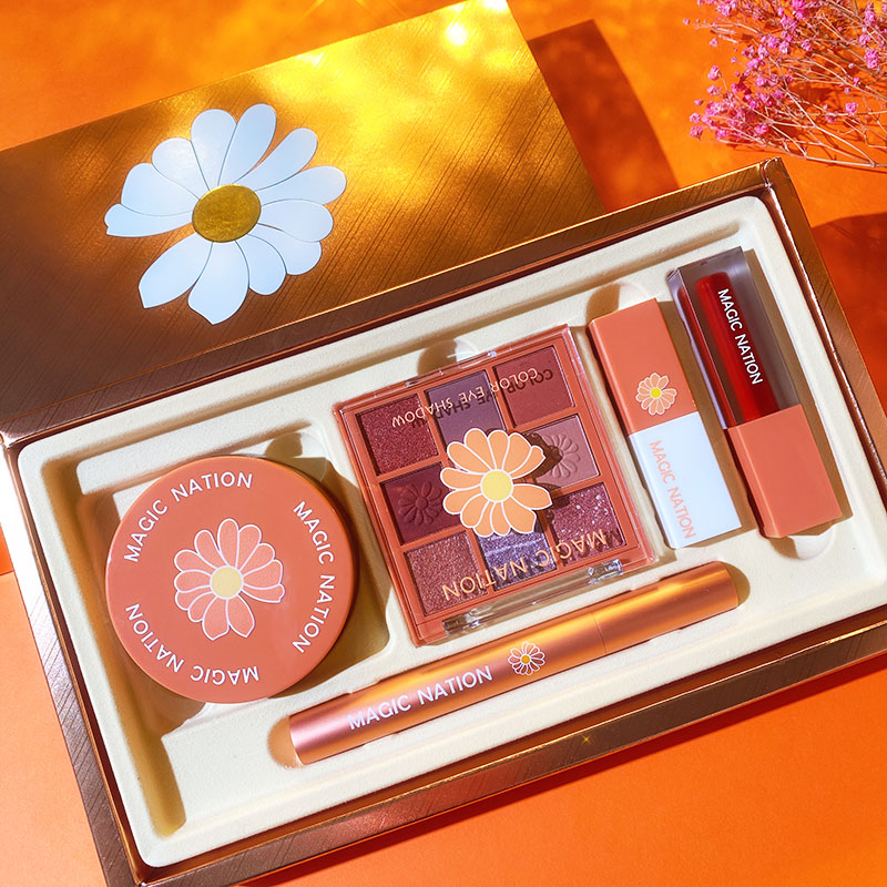 Maquillage Combiné Rêve Pays Fleur Chaoyuexi Ensemble de 5 pièces