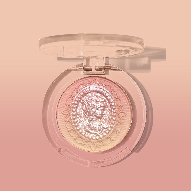 Gradient Embossed Blush Natural Nude Makeup Repair And Whiten