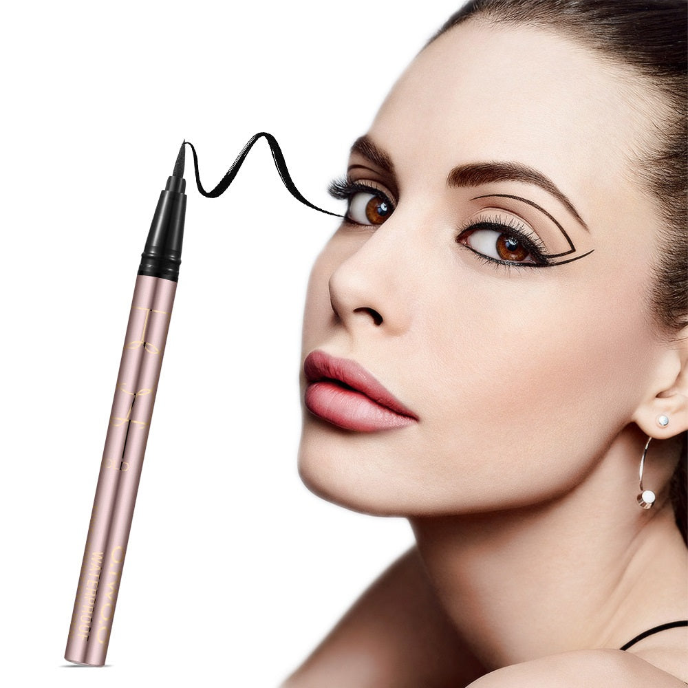 Eyeliner Débutant à Séchage Rapide, Imperméable, Forme Monocoup, Anti-bavure
