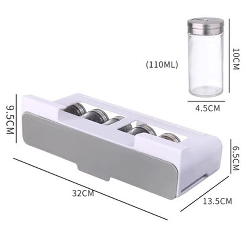 Storage Rack Kitchen Seasoning Bottle Seasoning Box Hanging Seasoning