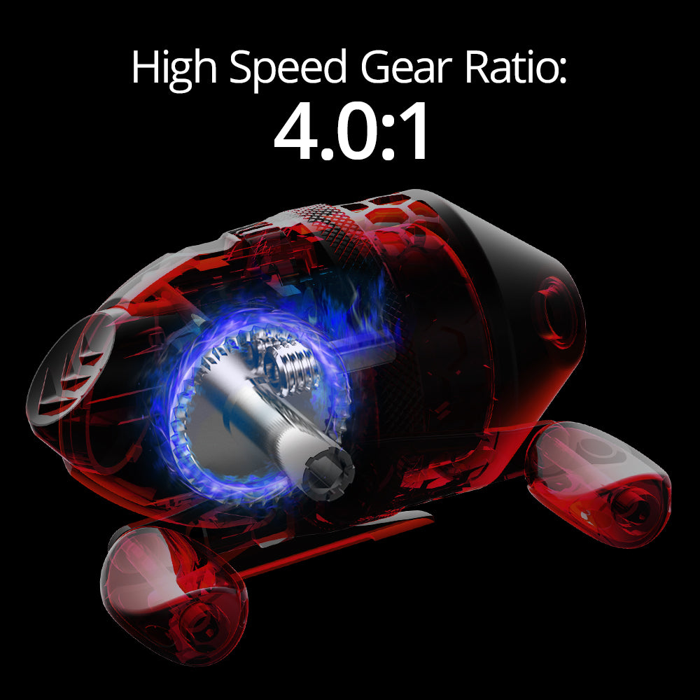 Fishing Reel Full Line Cup Built-in Lure