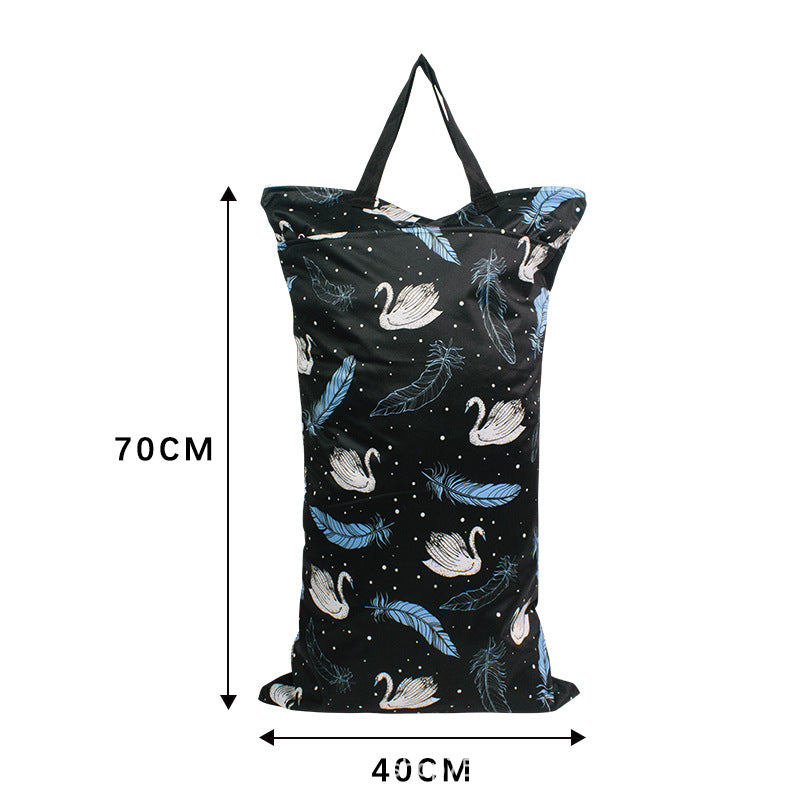 Reusable Three-dimensional Diaper Bag Baby Travel Diaper Organizer