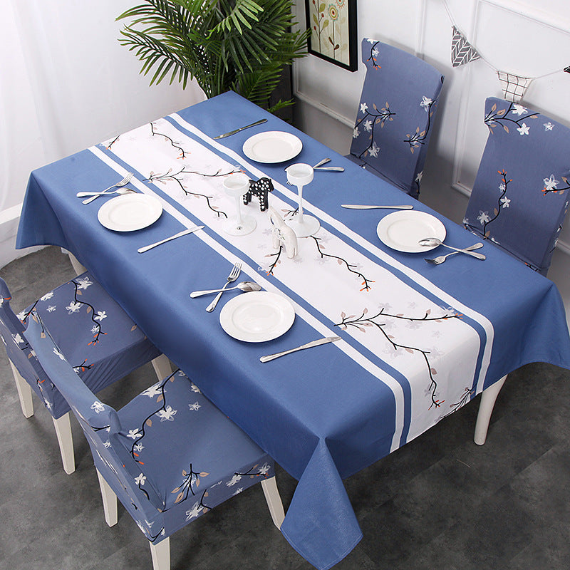 European Style Small Cotton And Linen Tablecloth