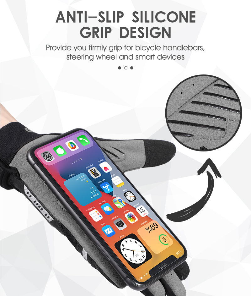 Bicycle And Motorcycle Shock-absorbing Gloves Outdoor Equipment