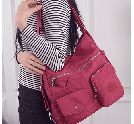 Luxury Handbags Women Bags Designer Waterproof Bylon Cloth Crossbody Bags For Women Large Capacity Lady Shoulder Bag Tote