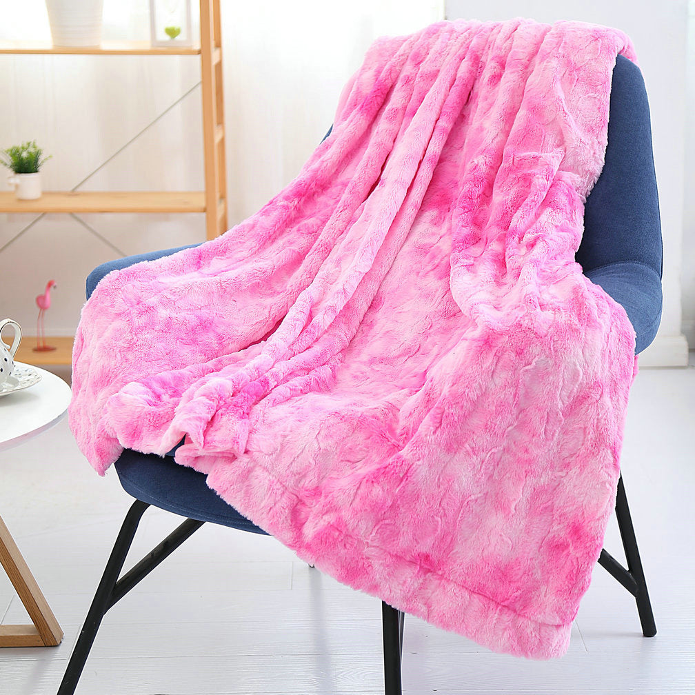 Couverture polaire flanelle en peluche