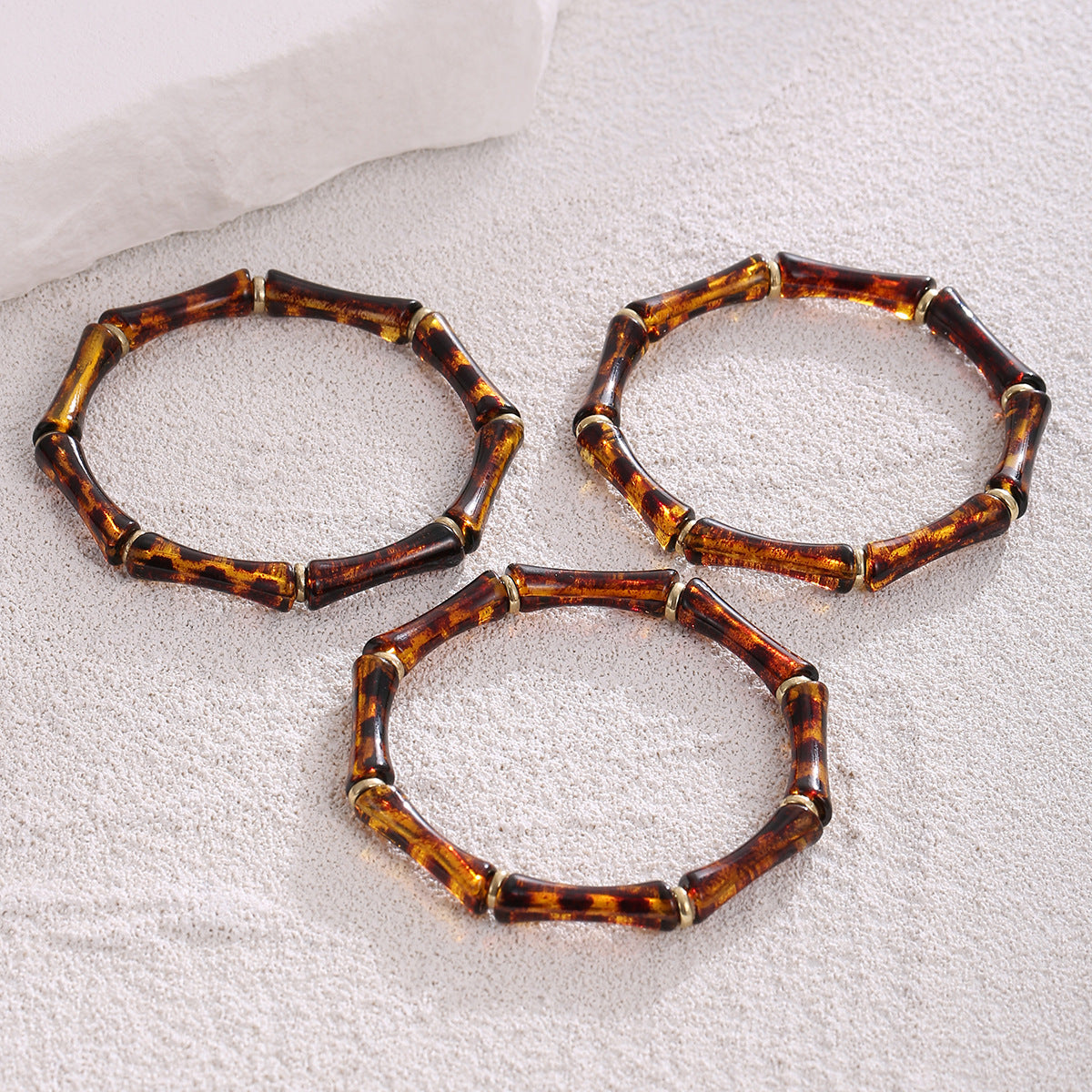Bamboo Niche Retro Beaded Bracelet For Women