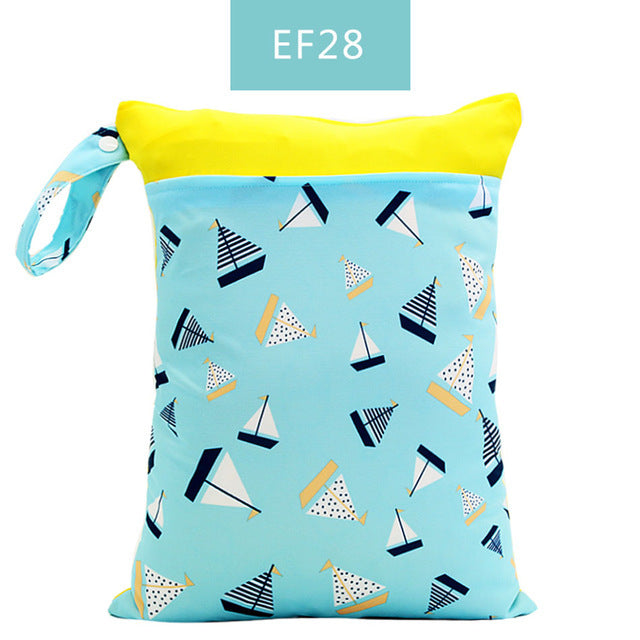 Baby diaper storage bag