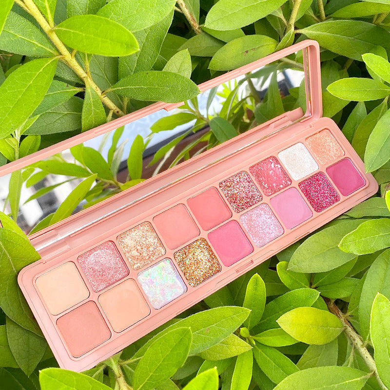 Glitter Pearlescent Waterproof Matte Smooth Eyeshadow