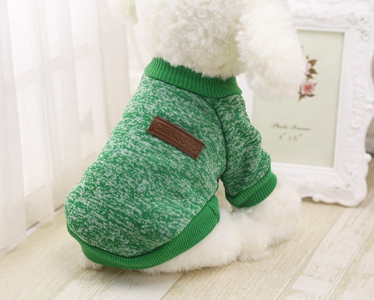 Autumn And Winter Pet Fashion Knitwear Hoodie