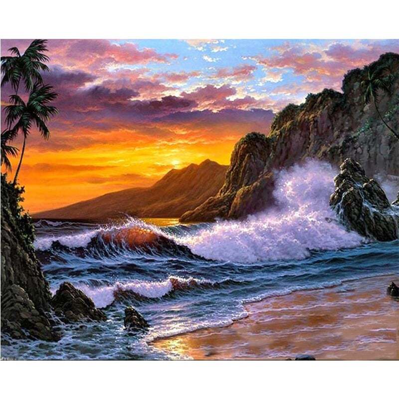 Landscape digital painting