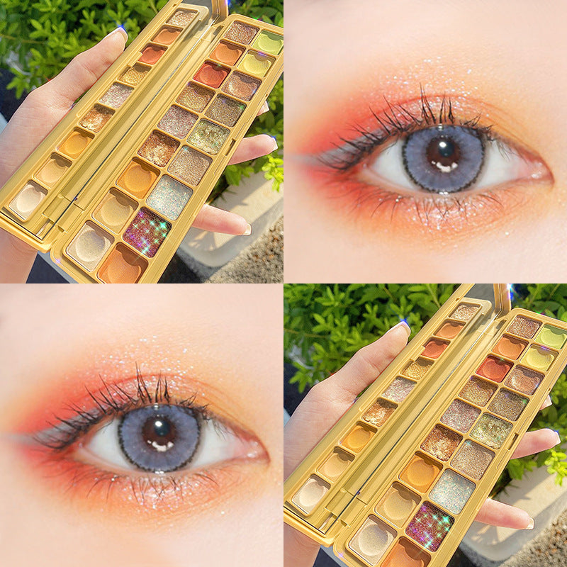 Glitter Pearlescent Waterproof Matte Smooth Eyeshadow