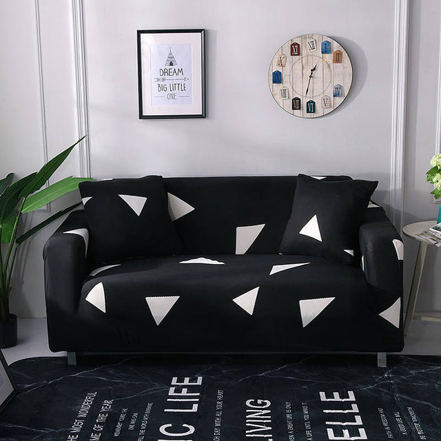 Housse de canapé coussin canapé imprimé housse de canapé