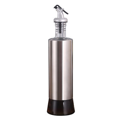 Stainless steel kitchen oil bottle seasoning pot