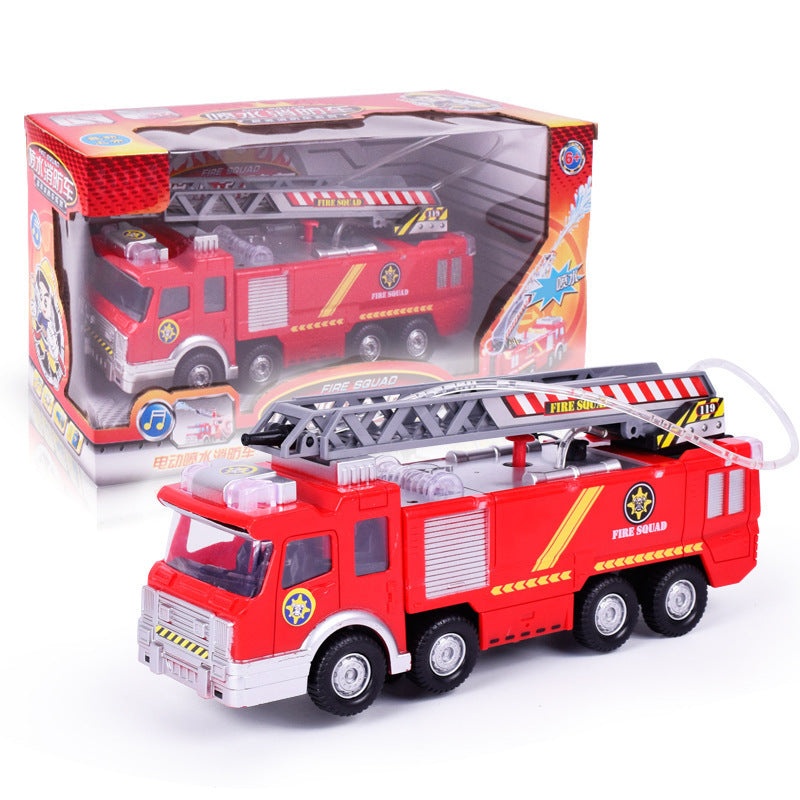Jouets d'extinction d'incendie électriques universels à lumière sonore pulvérisables à l'eau