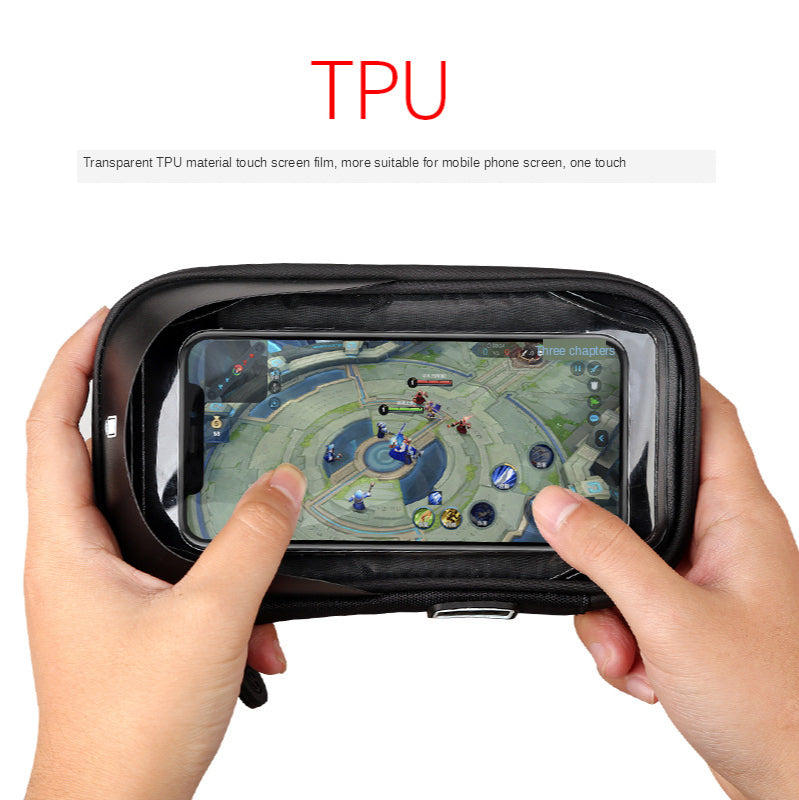 Mountain Bike Card Bag Touch Screen Phone Holder