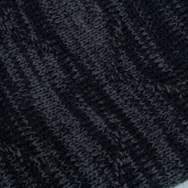 Knitted woolen cap to keep warm in winter