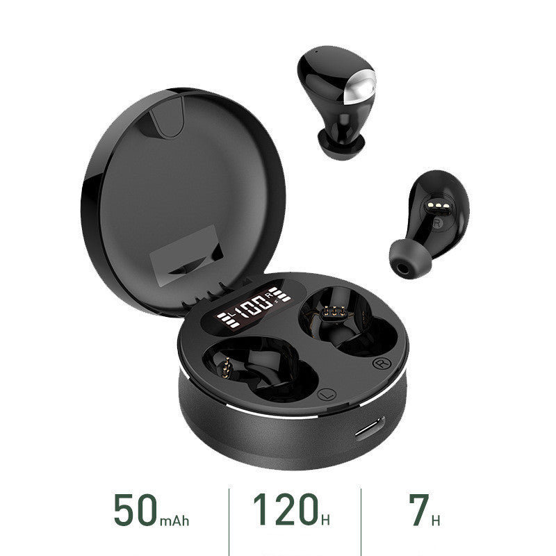 Metal tws sports waterproof bluetooth headset