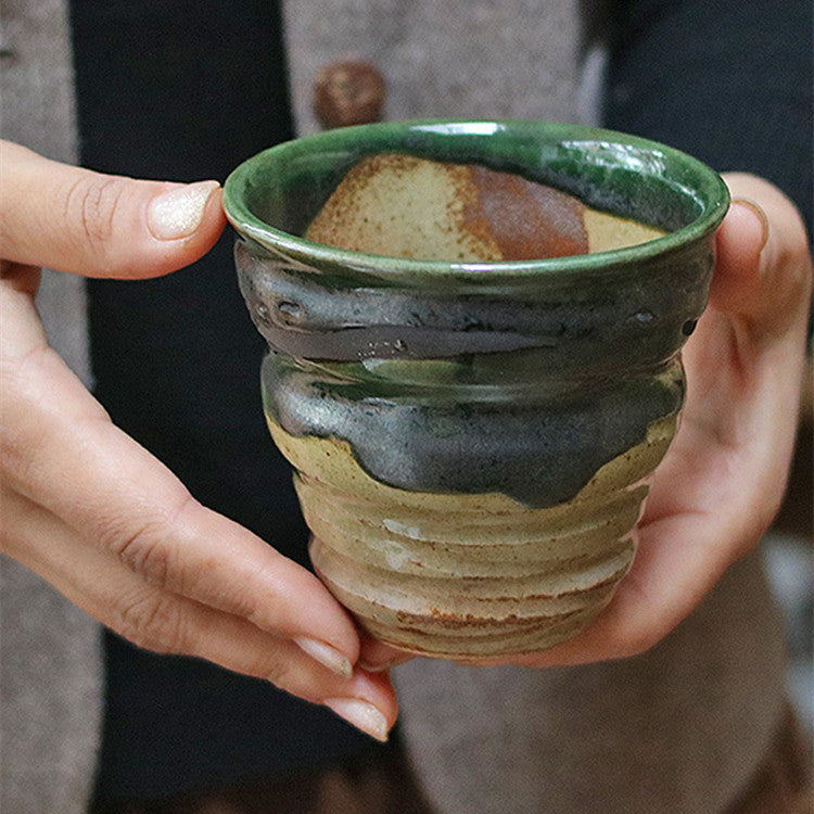 Handmade Tea Woven Ceramic Coffee Cup
