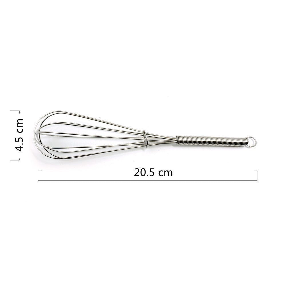 Full size mini keychain manual whisk gold silver