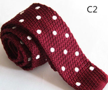 Knitted woolen collar