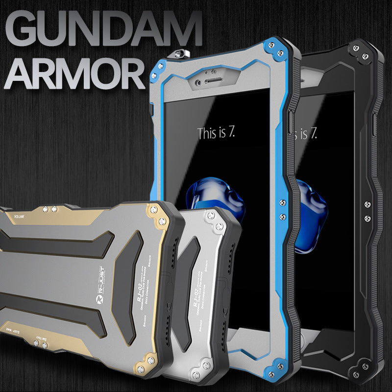 Metal anti-fall mobile phone case