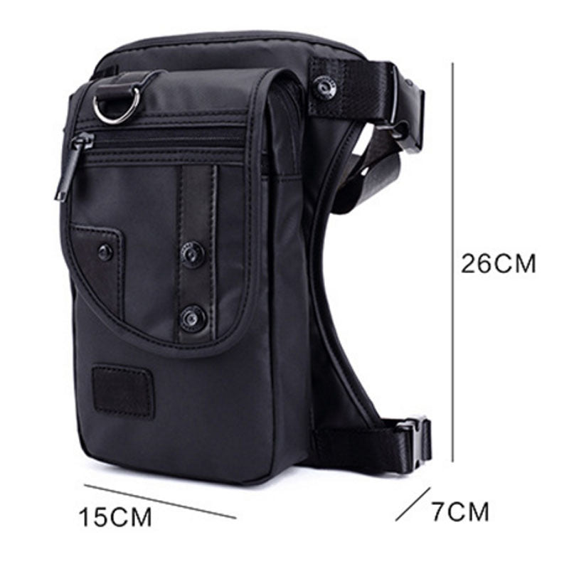Sac de jambe Flow mode sac de poitrine multifonction pochette étanche en nylon léger pour hommes, sac diagonal