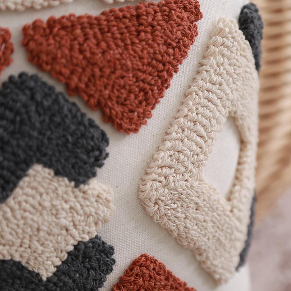 Geometric waist pillow sofa back cushion