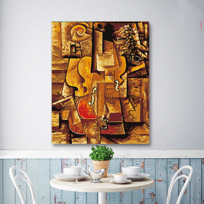 Abstract Chic Painting Art Picasso Diy Digital Oil Painting