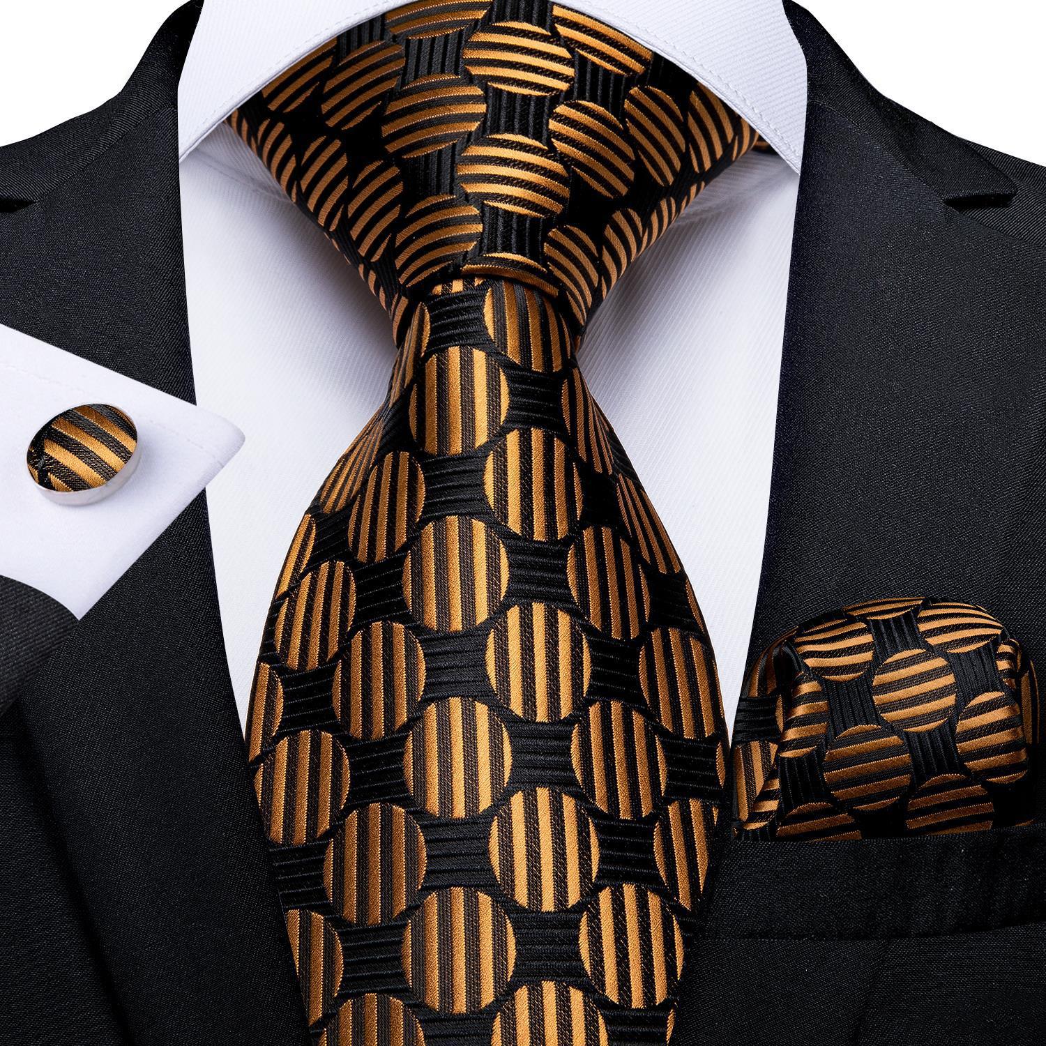 Vintage Jacquard Paisley Tie 3-Piece Set