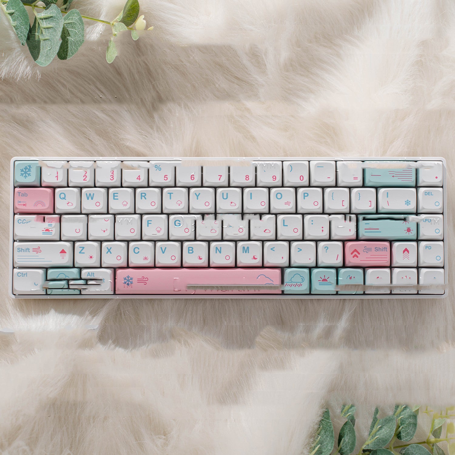 Transparent Tri-mode Kit RGB Silent Mechanical Keyboard