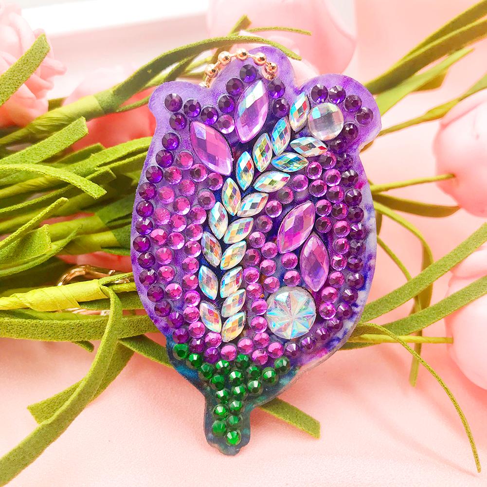 Special-shaped Diamond Diy Diamond Painting Keychain Decorative Pendant