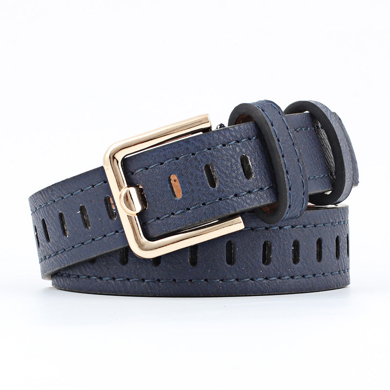 Fashion Ladies Without Needle Hollow Belt