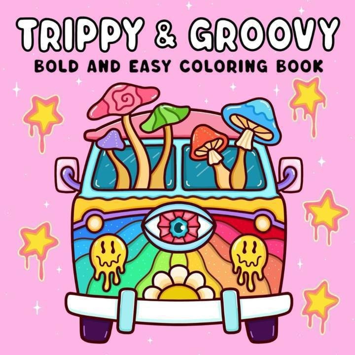 Coloring Book For Adults And Teens Cute Animal Characters Book Easy-to-start Coloring Book