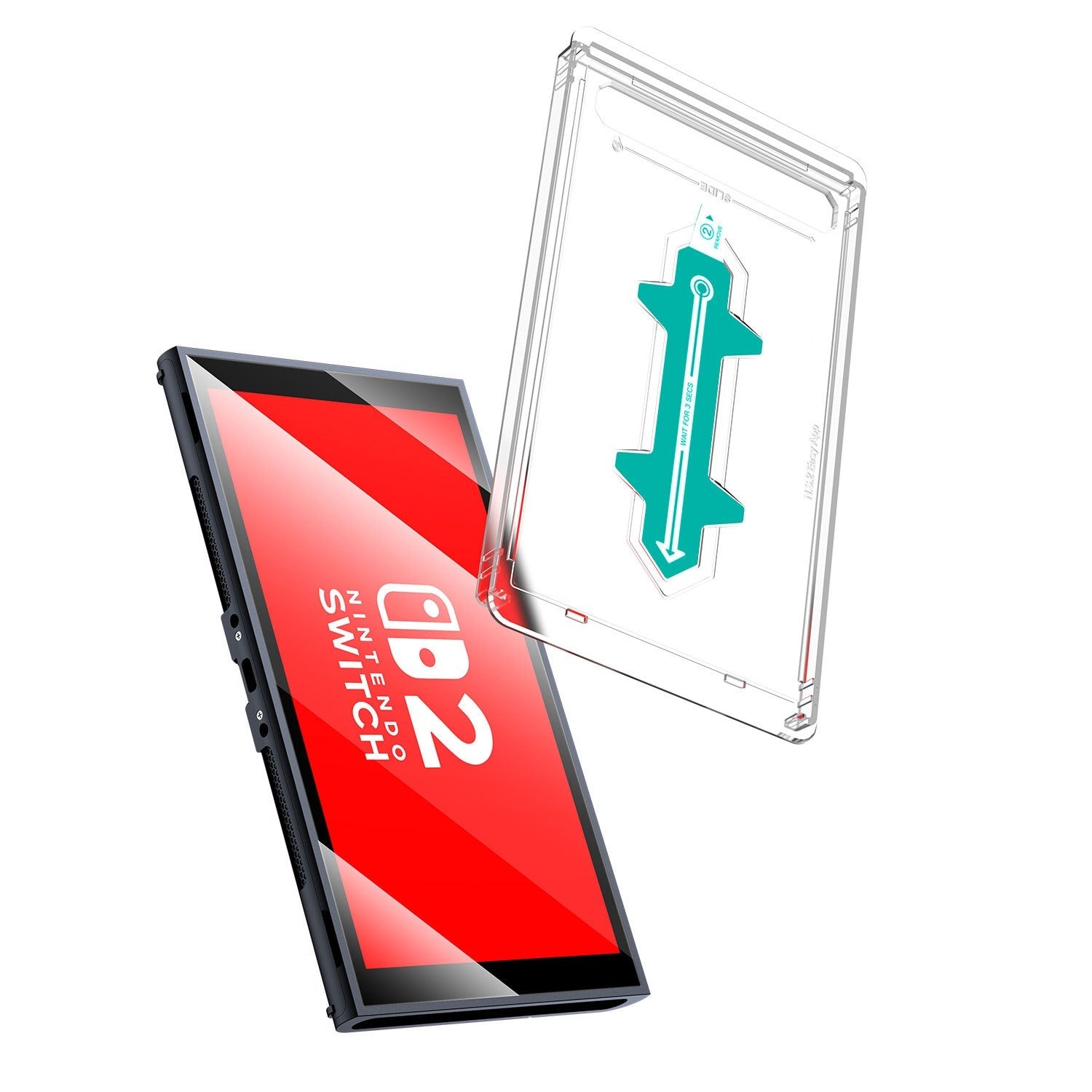 Switch2 Generation Tempered Film HD Full-screen Coverage Stickers