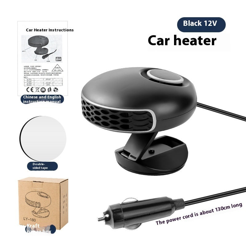 Souffleur d'air chaud 12 V Chauffage rapide de l'intérieur de voiture