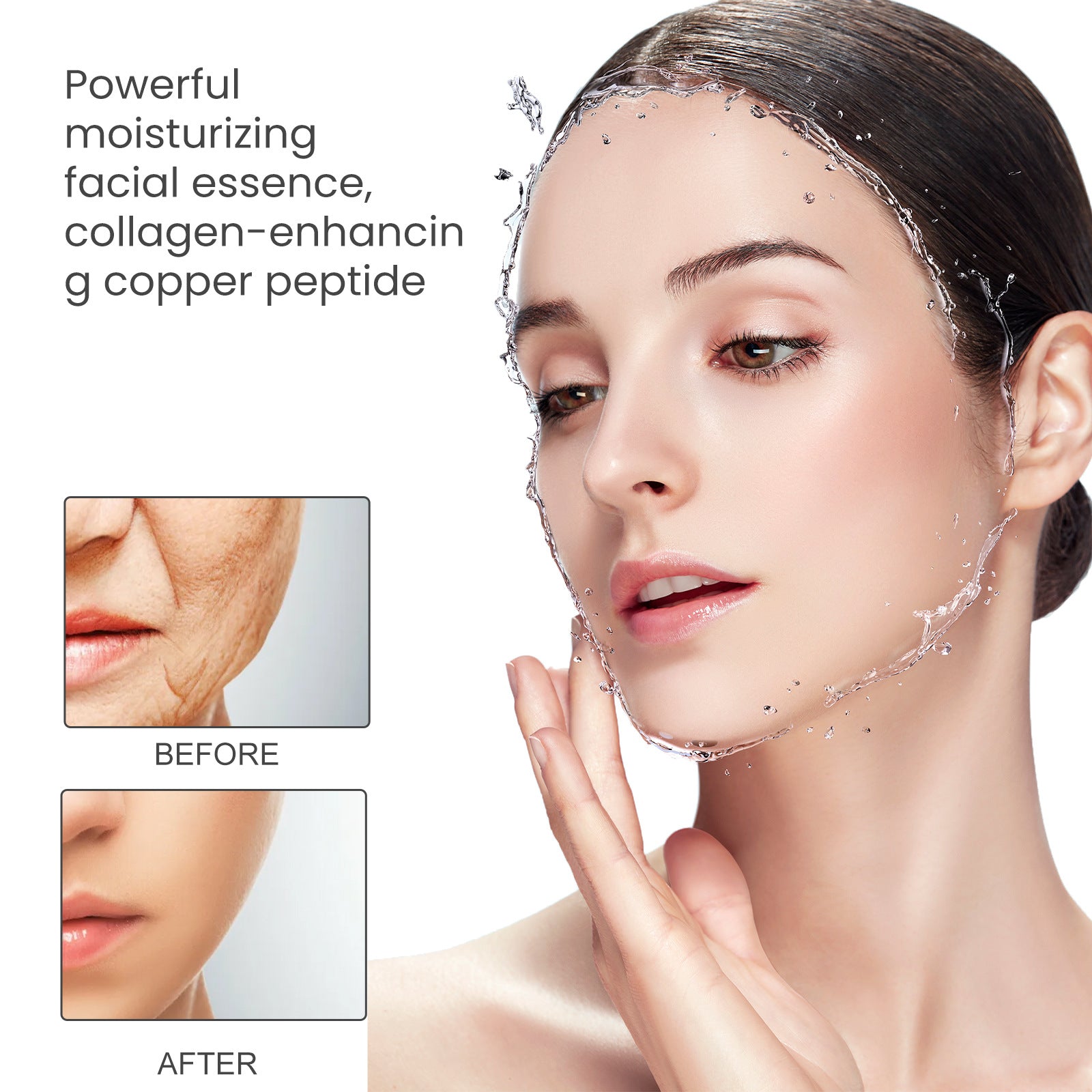 Lotion Tonique Hydratante Peptides de Cuivre et Riche en Squalane