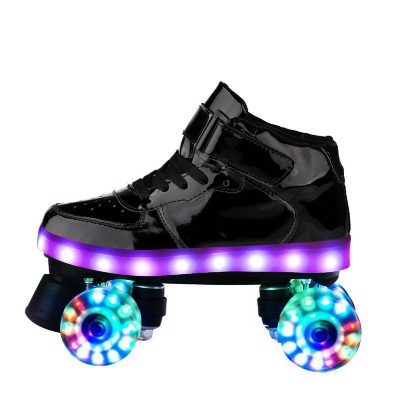 Rollers clignotants à quatre roues