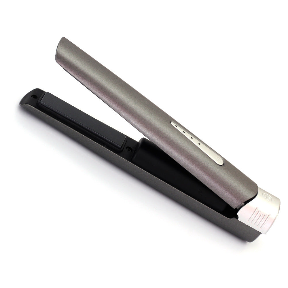 USB Rechargeable Dual-purpose Inner Buckle Portable Hair Straightener