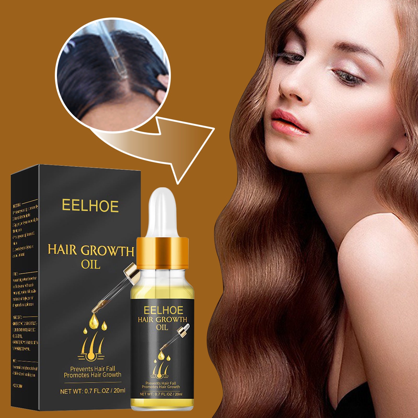 Hair Growth Essential Oil Care Essential Nutrient Liquid