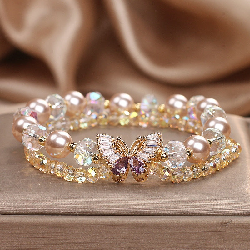 Korean Fashion Lavender Romantic Amethyst Bracelet